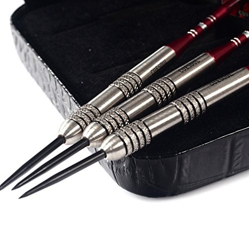 CUESOUL 24 Grams Tungsten Steel Tip Darts Set 95% Tungsten with 1 Deluxe Dart Case - Image 4
