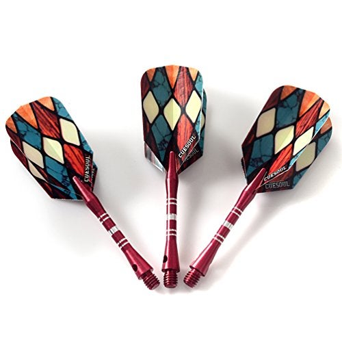 CUESOUL 24 Grams Tungsten Steel Tip Darts Set 95% Tungsten with 1 Deluxe Dart Case - Image 5