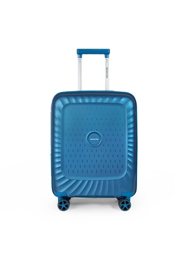 NEWCOM 20/24/28 Polypropylene Suitcase, 4 Spinner Wheels, Lightweight Hard Shell | Shock Resistant | Durable PP Material | Fashion Design | Warranty | NEWCOM - Image 1