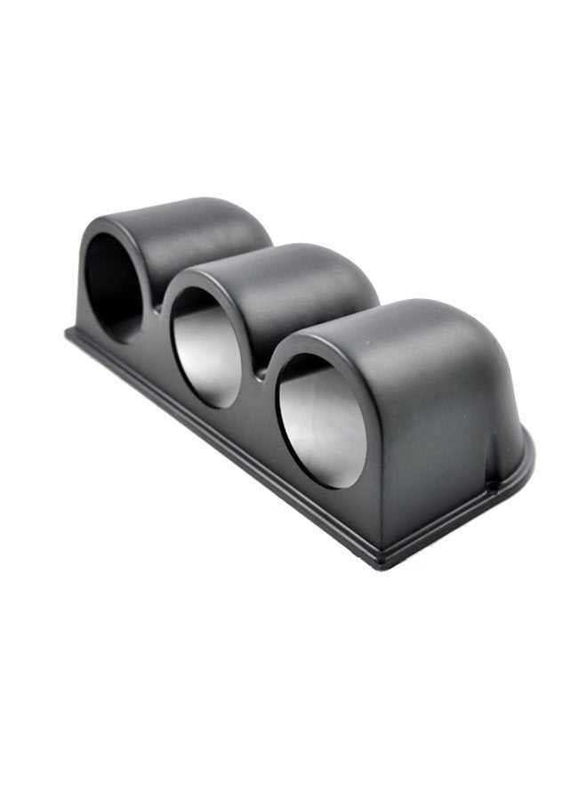 ESUPPORT Car 2" 52mm Triple Hole Dash Gauge Pod Holder Black - Image 1