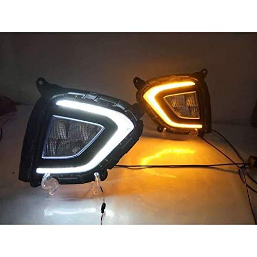 TRENDWALAFront LED DRL Daytimr Running light & Fog Light compatible for Creta with Matrix Indicator - Image 5