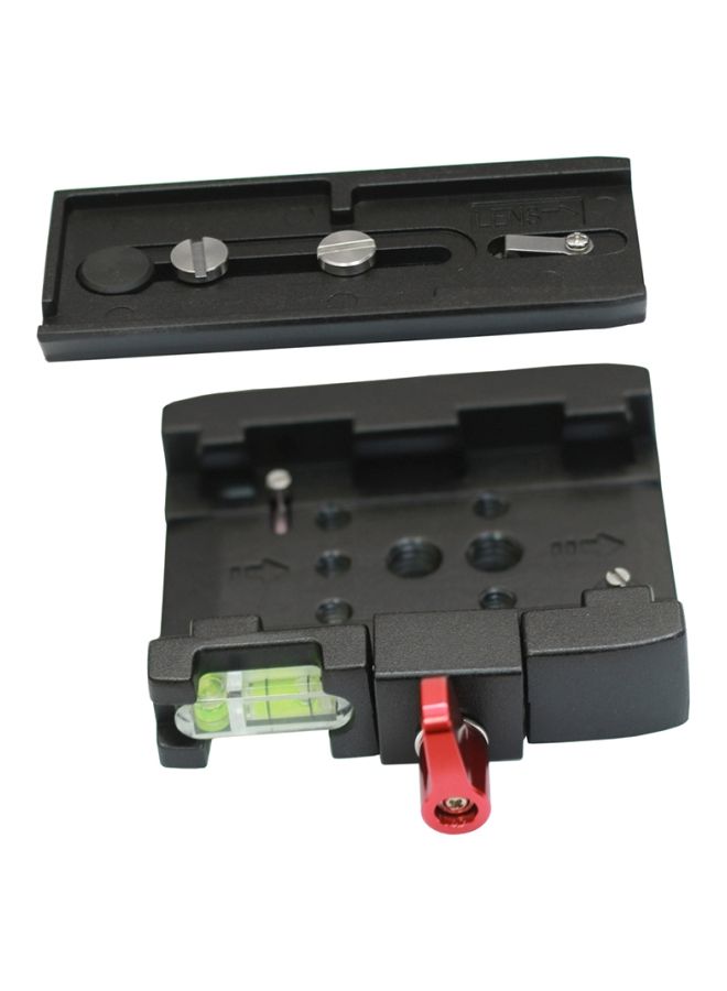 NIBEMINENT Quick Release Clamp Adapter With Plate Black  - Image 4