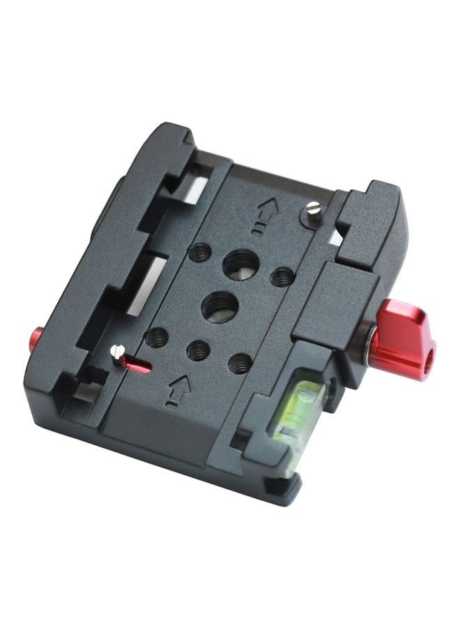 NIBEMINENT Quick Release Clamp Adapter With Plate Black  - Image 2