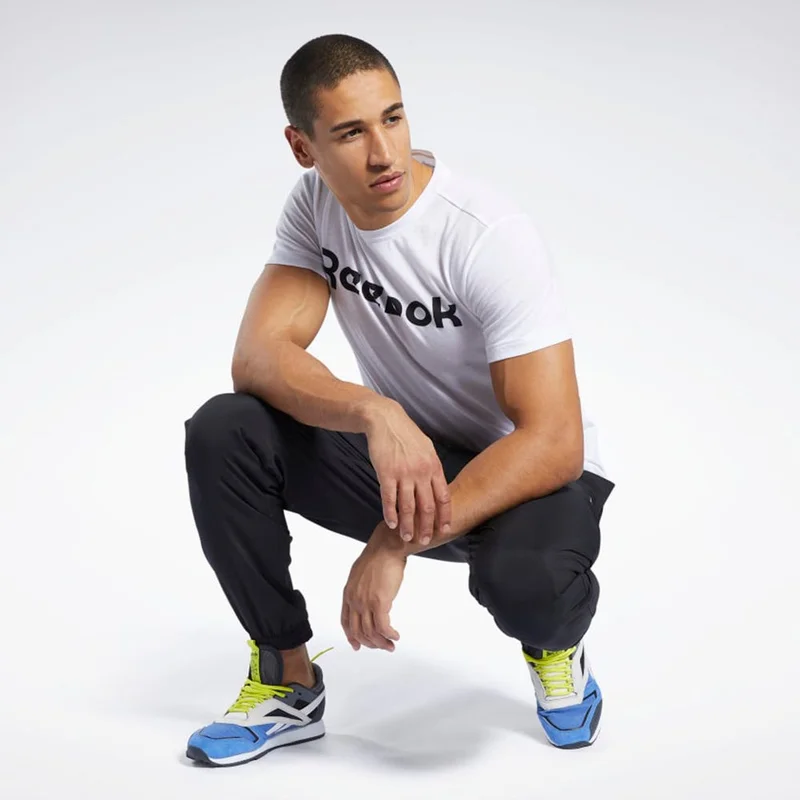 Reebok White Reebok Graphic Series Linear Logo Tee - White for Men | Best Price UAE
