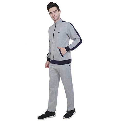 Matelco Men's Wool Tracksuit (AD07TS13_Grey_X-Large) - Image 2