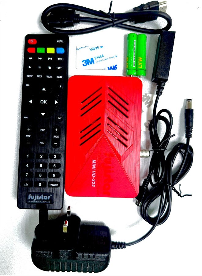 fujistar Fujistar Mini-222 Ultra HD Digital Satellite Receiver  - Image 3