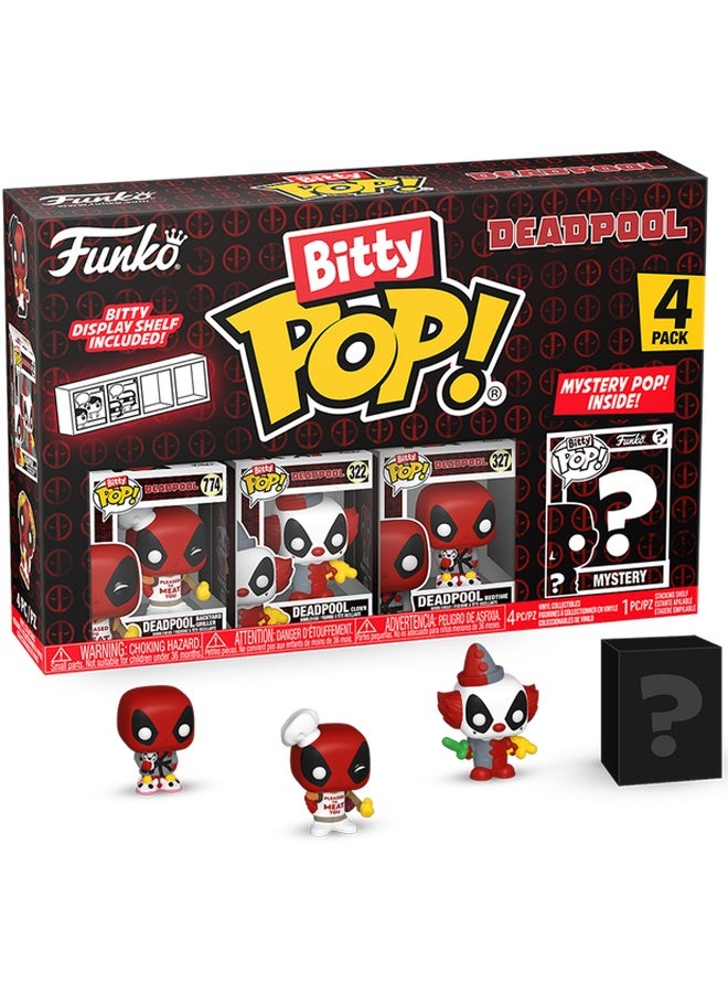 Funko فنكو بيتي بوب! مارفل: ديدبول - ماستر الشواء 4PK