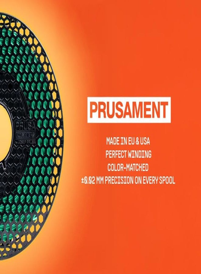 Prusament خيوط طباعة ثلاثية الأبعاد بروسامنت PLA الممتازة، لون فضي، قطر 1.75 مم - بكرة 970 غرام - دقة عالية ±0.02 مم - سهلة الطباعة - تشوه منخفض - لا تشابك - مثالية للمبتدئين والمحترفين - Image 2