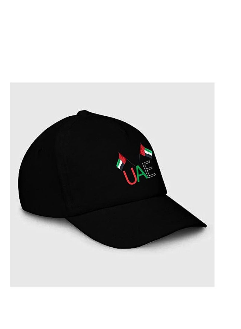 برينت شوب فور مي 5 قبعات احتفالية باليوم الوطني الـ  لدولة الإمارات العربية المتحدة أو يوم العلم للرجال والنساء تصميم أبيض 2 - Image 2