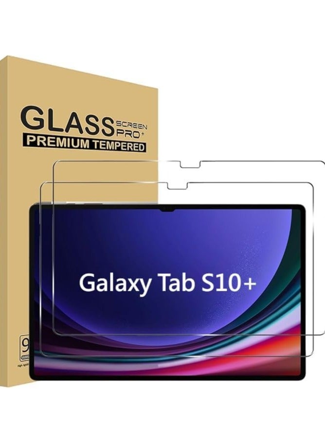 Tempered Glass Film Compatible with Samsung Galaxy Tab S10 Plus/Tab S10+ 12.4 Screen Protector Protective Film 9H Hardness,Shatterproof,Anti Fingerprints - Image 1