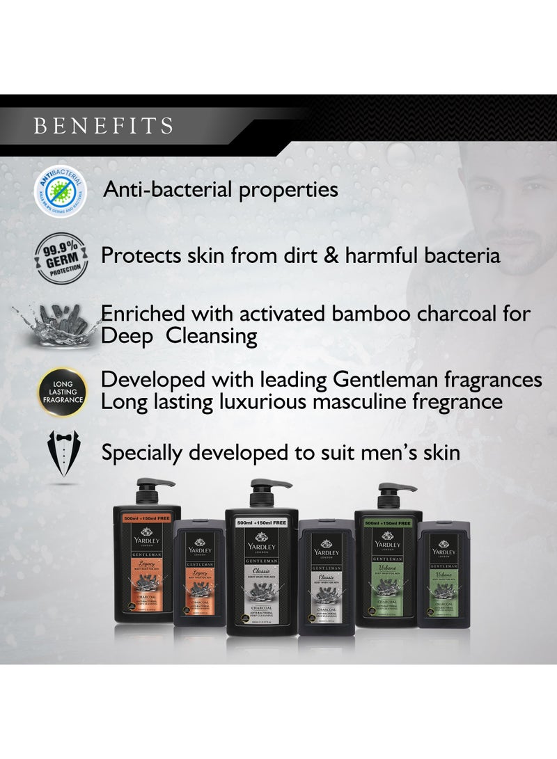 Yardley London Gentlemen Legacy Body Wash  - Image 4