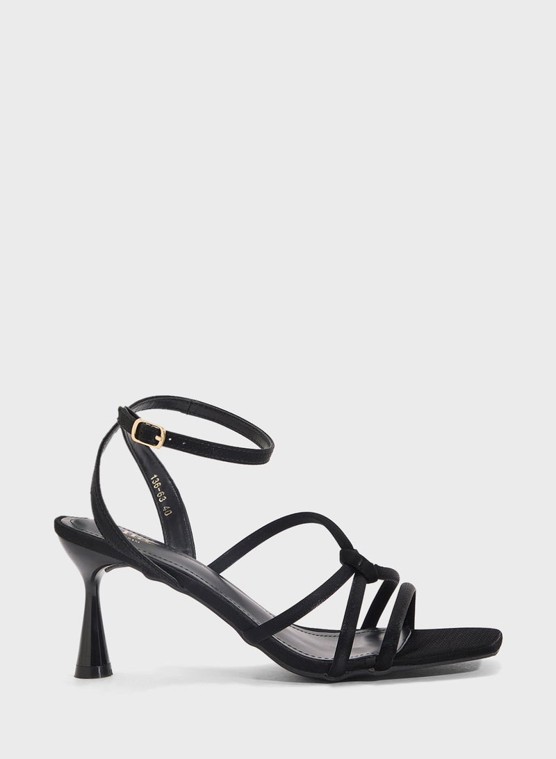 ELLA Multi Strap Heeled Sandal  - Image 1