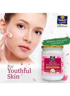 Parachute Extra Virgin Coconut Oil With Rose Oil Rejuvenates Dull Skin 200ml  - Image 5