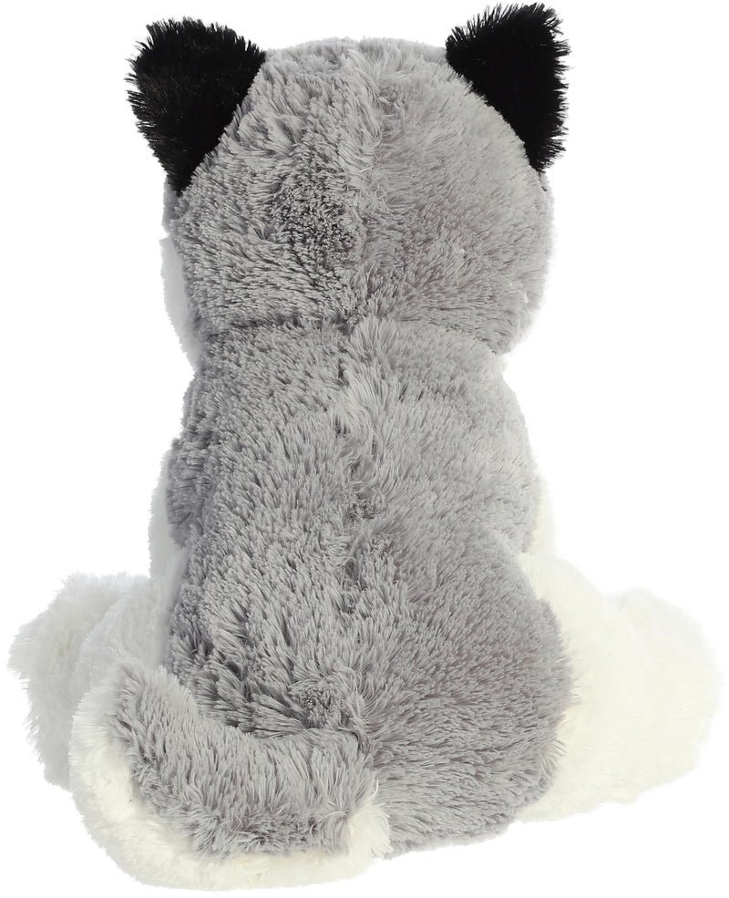 Aurora® Cuddly Husky Stuffed Animal - Cozy Comfort - Endless Snuggles - Gray 14 Inches - Image 4