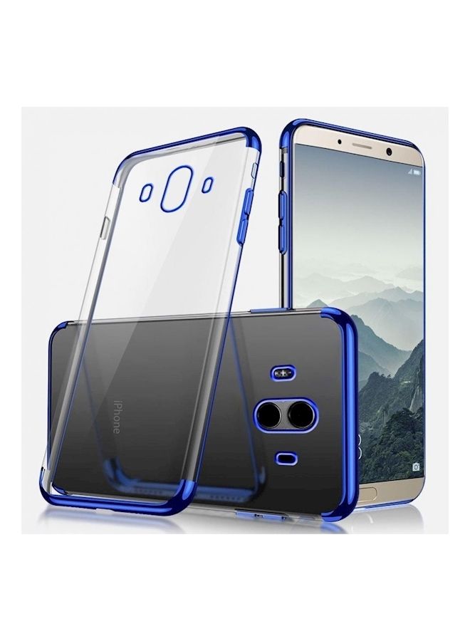 Loquat TPU Silicone Case Cover For Huawei Mate 10 Clear/Blue