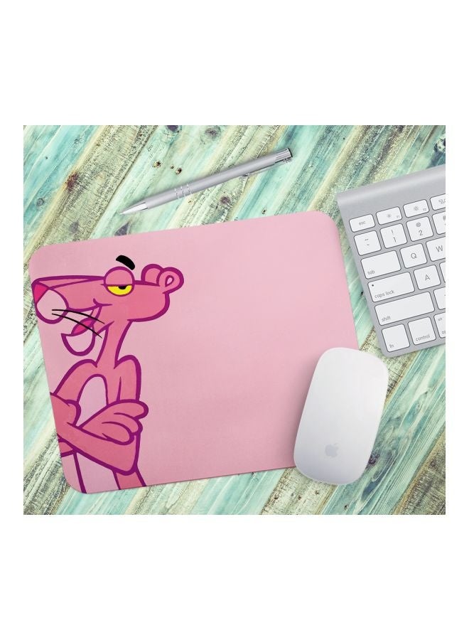 LOUD UNIVERSE Pink Panther Printed Mousepad Anti Slip  - Image 1
