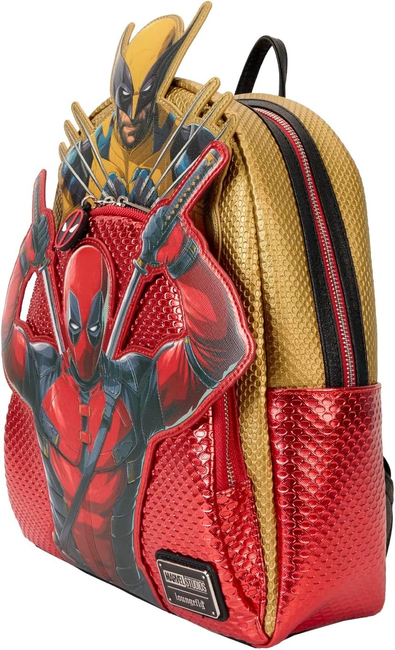 Loungefly حقيبة ظهر ميني مارفل ديدبول 3 من لاونجفلاي - Image 2