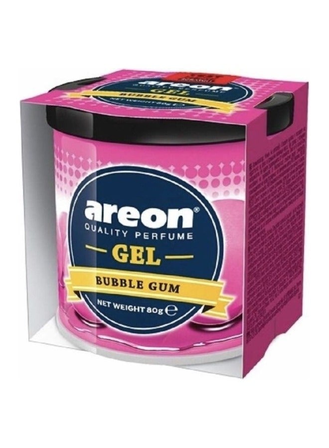 Areon معطر سيارة بنكهة العلكة - 80 جرام عطر حلو يدوم طويلاً - Image 2