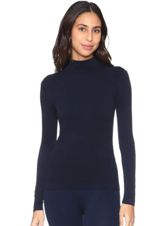 Carina Lycra T-shirt with collar and long sleeves  - Image 1
