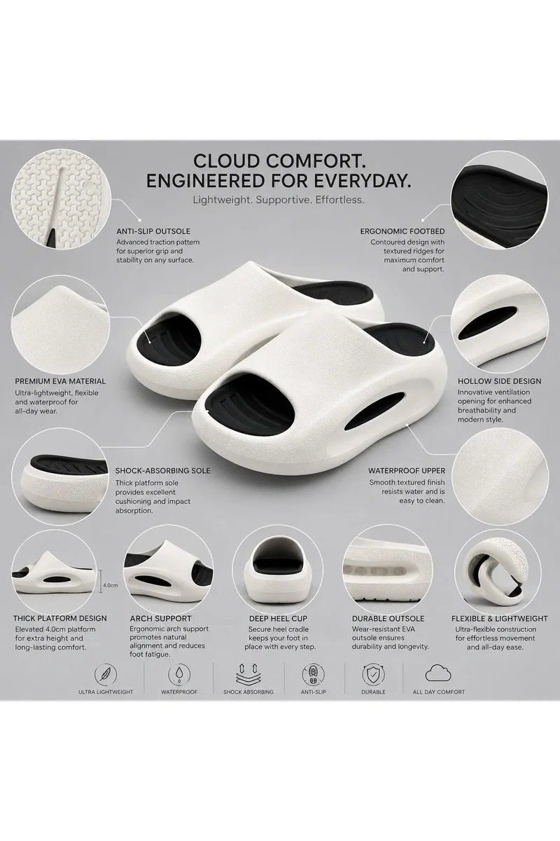 Feet First Casual Everyday Comfort Sandals
