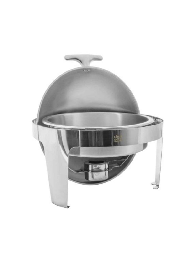 Round Chafing Dish Roll Top Stainless Steel - pzsku/Z8BEA93AA555D51EF4CF2Z/45/_/1718011075/388284d2-3bcb-4ec5-ae2a-524f265ee9ab