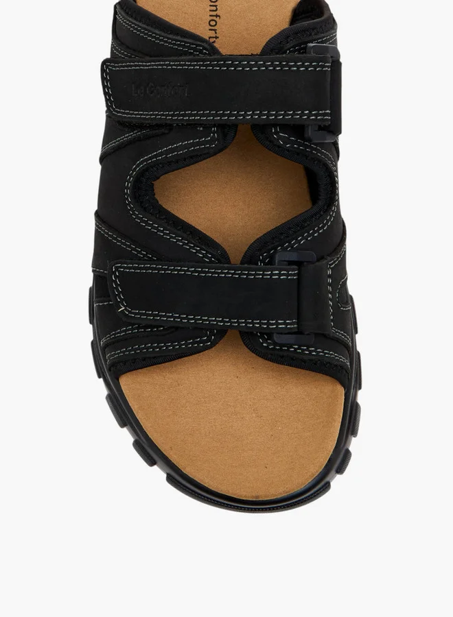 Le Confort Buckle Detail Slip-On Sandals