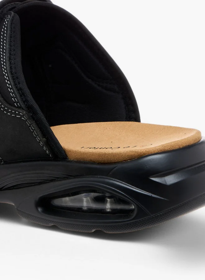 Le Confort Buckle Detail Slip-On Sandals
