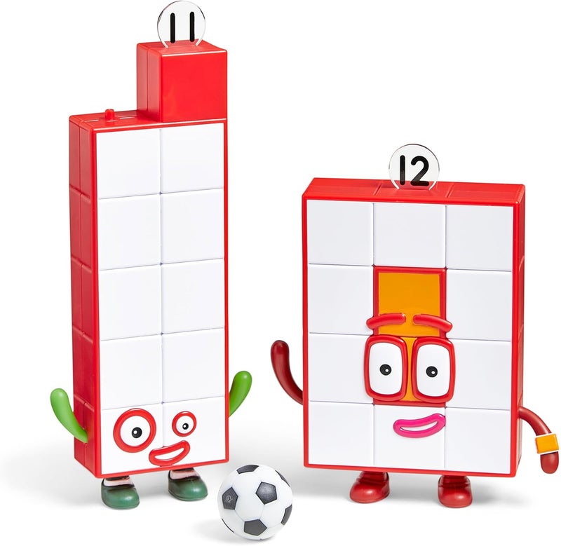 hand2mind hand2mind Numberblocks Friends Eleven and Twelve Figures Numbers for Toddlers Math Toys for Kids 35 Small Figurines for Kids Preschool Learning  Education Toys Birthday Gifts for Kids  - Image 1