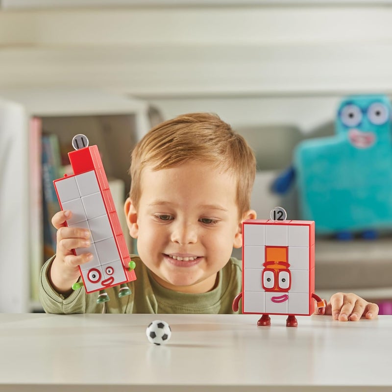 hand2mind hand2mind Numberblocks Friends Eleven and Twelve Figures Numbers for Toddlers Math Toys for Kids 35 Small Figurines for Kids Preschool Learning  Education Toys Birthday Gifts for Kids  - Image 2