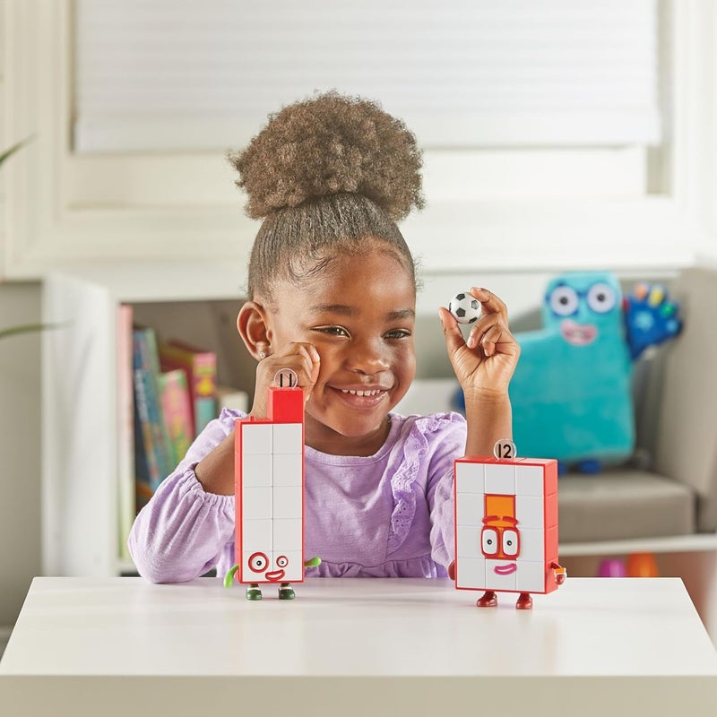 hand2mind hand2mind Numberblocks Friends Eleven and Twelve Figures Numbers for Toddlers Math Toys for Kids 35 Small Figurines for Kids Preschool Learning  Education Toys Birthday Gifts for Kids  - Image 4