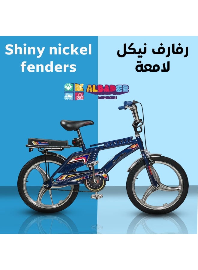 البدر دراجة رامبو حرة فري ستايل بعجلات عريضة وتصميم إندونيسي مع مقعد إضافي ومقعد قابل للتعديل وعجلات رامبو إندونيسية كلاسيكية مع رفرف نيكل, سيكل رامبو جنط من البدر - Image 3