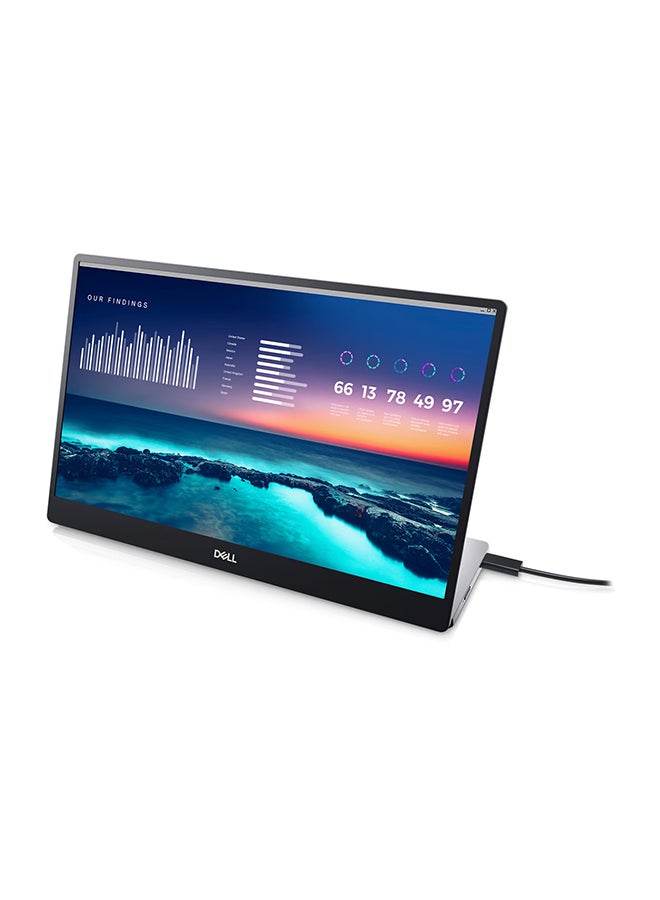 DELL P1424H 14-inch FHD IPS 1080P Portable Monitor, 60 Hz Refresh Rate, 6 ms Response Time, 16.7 Million Colors, 300 nits Brightness, LED Backlight, USB-C Connection Black - Image 3