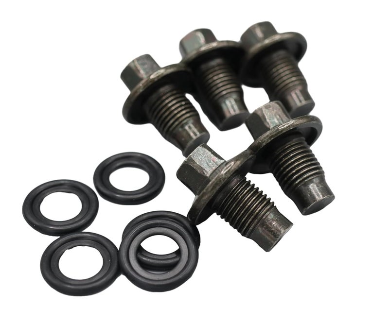 TTDYKX 5 PCS Oil Drain Plug with Gaskets M14x1.5mm for Ford, Lincoln, Chrysler, Dodge, Jeep - Image 2