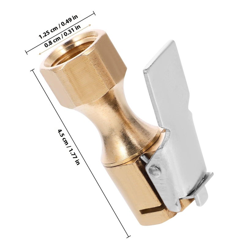 Thickened Self Locking Tire Air Chuck with Quick Connect for Car Inflator - Image 3