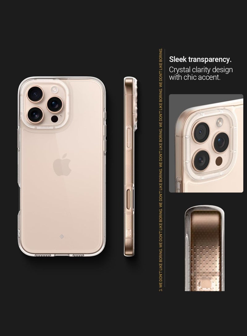 Caseology Skyfall for iPhone 16 Pro MAX Case Cover 2024 - Royal Clear - Image 3