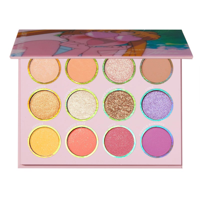 ColourPop x Sailor Moon Pretty Guardian Makeup Palette - Pastel Shadow Palette with Metallic & Matte Finishes - Buildable, Blendable & High-Pigment Formula (0.5 oz) - Image 1