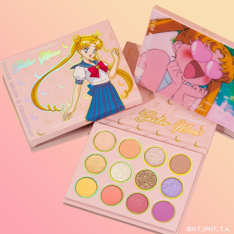 ColourPop x Sailor Moon Pretty Guardian Makeup Palette - Pastel Shadow Palette with Metallic & Matte Finishes - Buildable, Blendable & High-Pigment Formula (0.5 oz) - Image 5