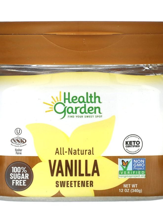 Health Garden - All-Natural Vanilla Sweetener 12 oz (340 g) - Image 1