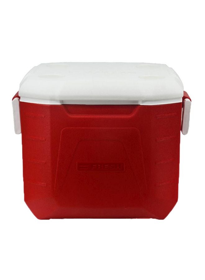 Fresh Beverage Cooler With Handle Red/White - Image 1