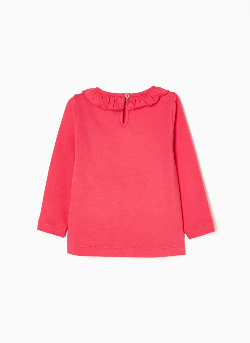 Zippy Zippy Long-Sleeve Cotton T-Shirt For Baby Girls Emma Pink