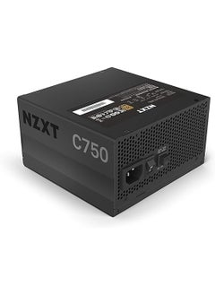 NZXT C750 Fully Modular 750W ATX Power Supply, 80+ Gold Certified, 135mm Fluid-dynamic Fan, 93.02 CFM Airflow, 44.5 dBA Max Noise, Zero RPM Fan Mode, Black | PA-7G1BB-UK  - Image 2