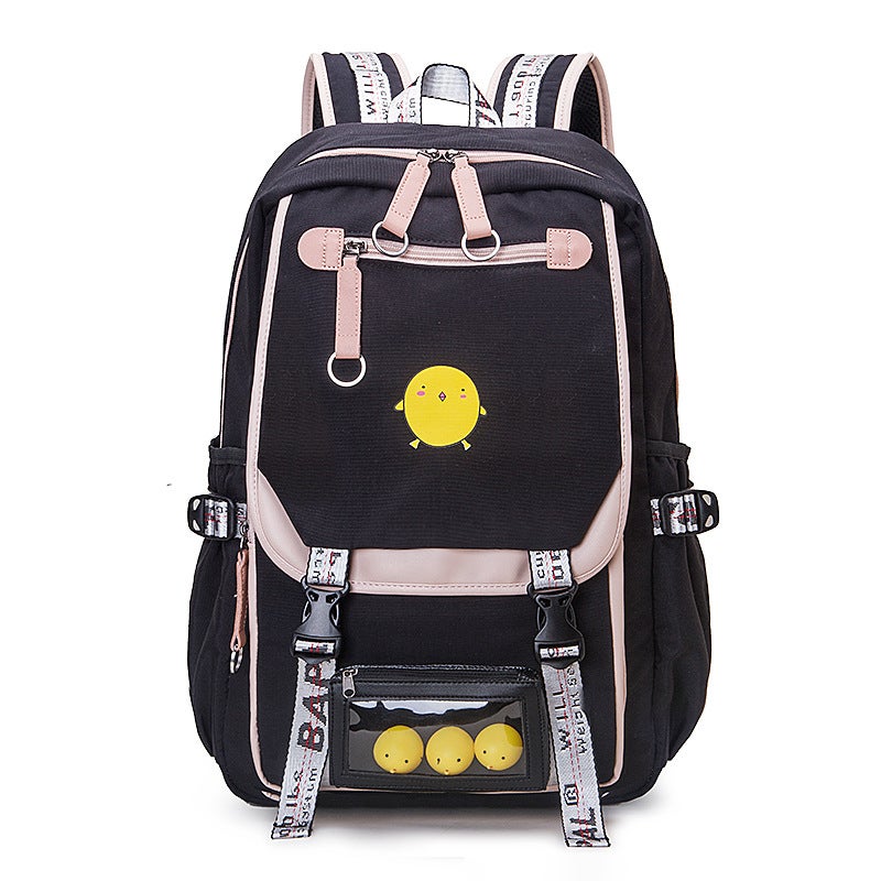 Backpack Women'S Korean Style Campus Middle School High School College Student Bag Casual Fashion Outdoor Travel Backpack - Image 1