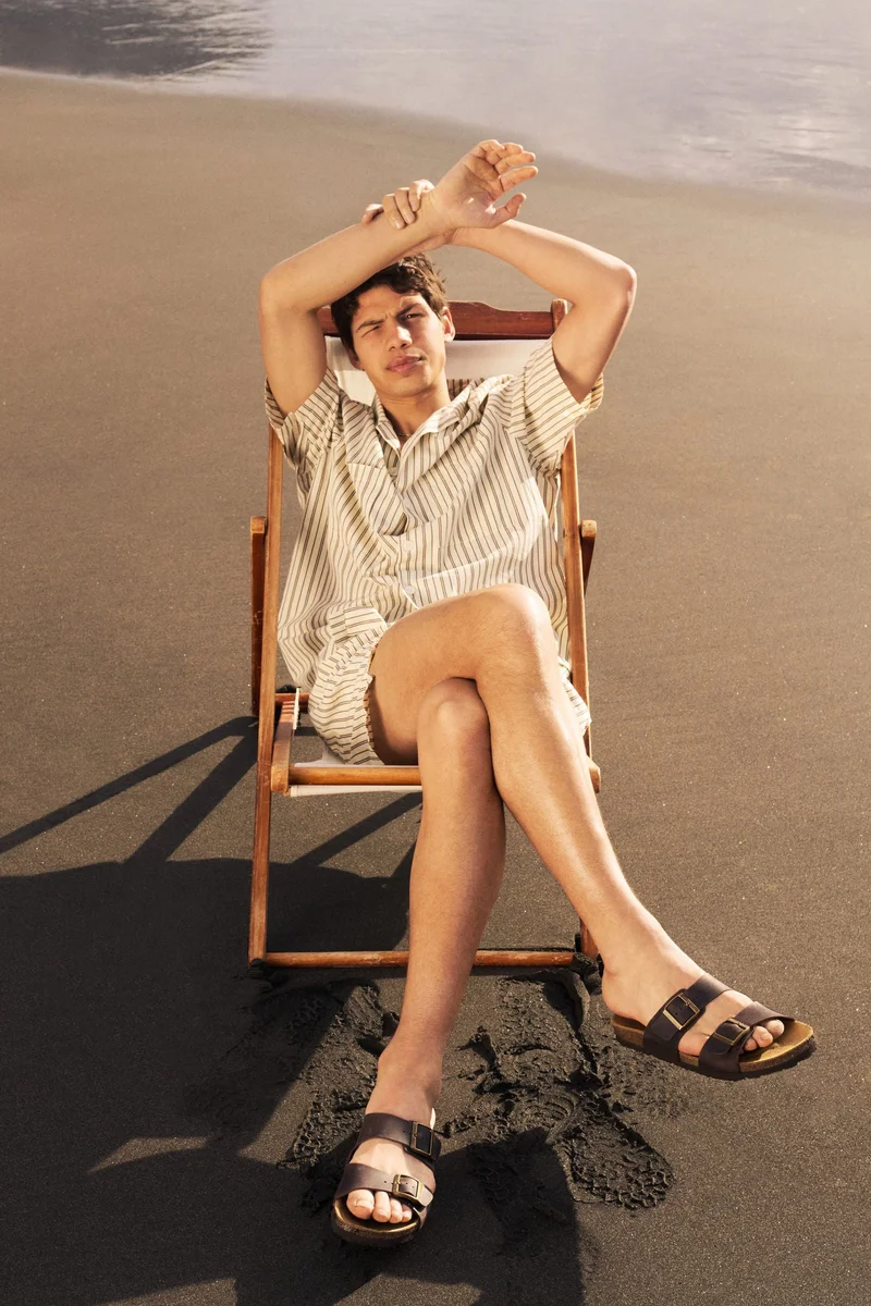 H&M Cotton pyjama shorts and shirt