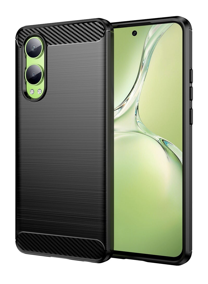 لـ OnePlus Nord CE4 Lite 5G غطاء الحالة, عالية الجودة رقيقة وخفيفة الوزن فرشاة مريحة TPU ناعمة الشعور الهاتف الخلوي حالة حماية لـ OnePlus Nord CE4 Lite 5G, أسود - Image 1