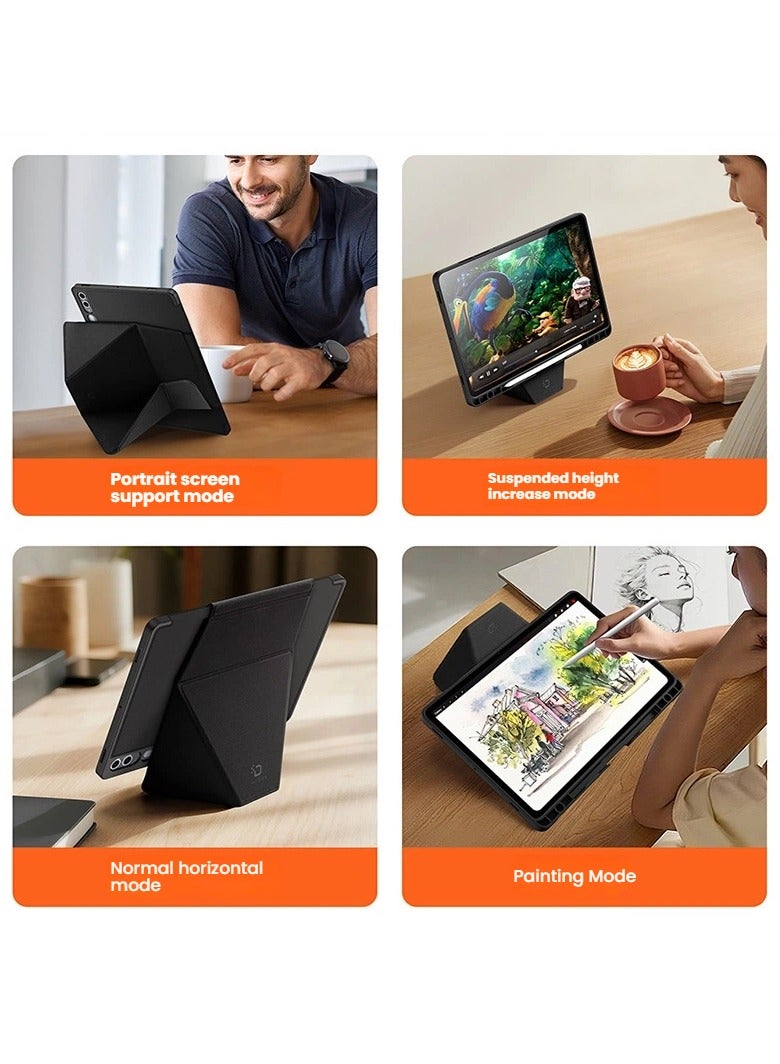 general Suitable for Samsung Tab S10 Lite Tablet Case Flip Multi-Angle Support Full Cover Protective Case - Image 2