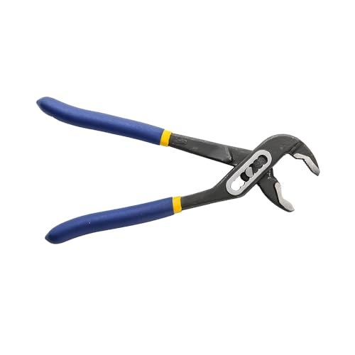 AGRICO Tata Agrico Water Pump Plier 7 Inch (250mm) | Adjustable Groove Joint Plier with 7 Position Size Adjustment | Heavy Duty Plumber Tool with Non-Slip Cushion Grip for Pipes, Nuts & Bolts (Blue) - Image 1