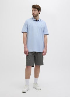 JACK & JONES Plus Size Logo Print Polo Shirt  - Image 5