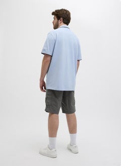 JACK & JONES Plus Size Logo Print Polo Shirt  - Image 2