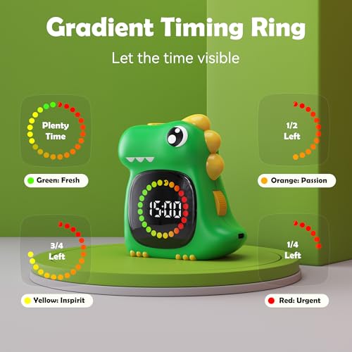 Doli Yearning Visual Timer for Kids 99 Minute Digital Cute Kids Visual Timer Classroom Timer for Home School Study Teaching Time Management Countdown Timer - Image 2
