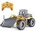 fisca RC Truck Remote Control Snow Plow 6 Channel 24G Alloy Snow Sweeper Vehicle 4WD Tractor Toy with Lights for Kids - Image 2